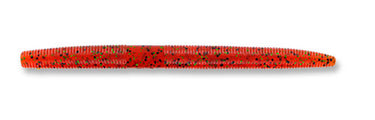 Gary Yamamoto Senko 5" Soft Plastic Stick Bait (Pumpkin/Black Flake)