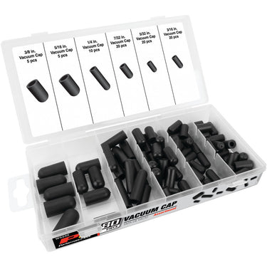 Performance Tool 80 pc. Vacuum Cap Assortment