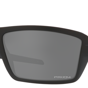 Oakley SI Cables Prizm Grey Sunglasses - Matte Black/Prizm Black - Large