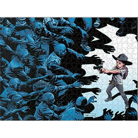 USAopoly (PZ095-479) - "The Walking Dead™ Cover Art Issue 50" - 550 pieces puzzle