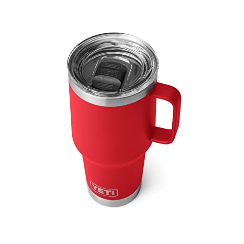 Load image into Gallery viewer, YETI Rambler 20 Oz Travel Mug Rescue Red
