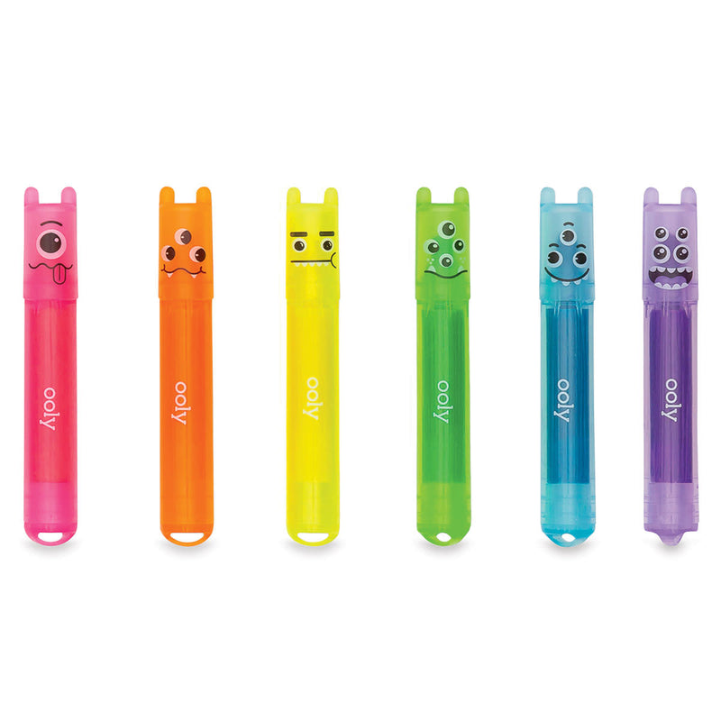 Load image into Gallery viewer, Ooly Mini Monster Scented Highlighters (6 Set)
