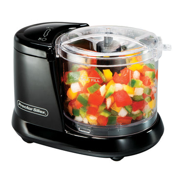 Proctor Silex Matte Black 1.5 cups Food Chopper 80 W