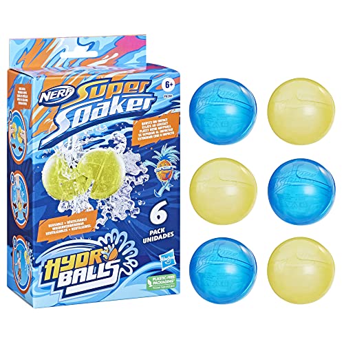 Load image into Gallery viewer, Nerf Super Soaker Hydro Balls, 6Count
