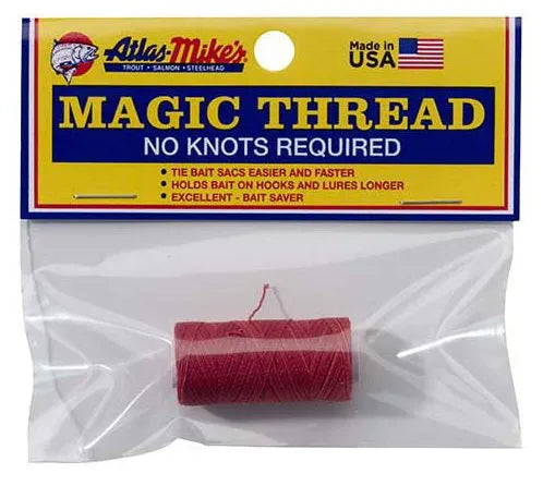 Atlas Mike’s Magic Thread (1 Spool/Bag) – Red