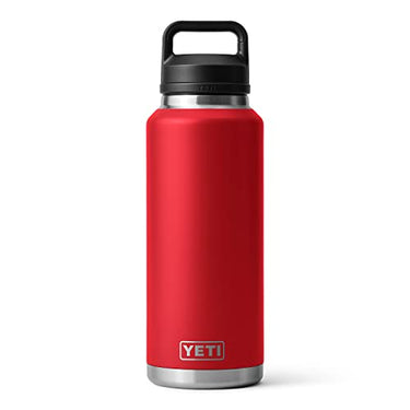 Yeti Rambler 46oz Bottle with Chug Cap Rescue Red