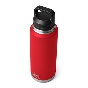 Yeti Rambler 46oz Bottle with Chug Cap Rescue Red