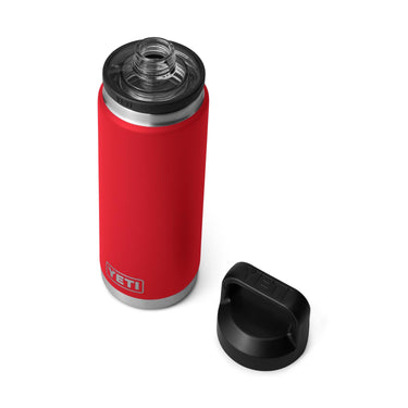 Yeti Rambler 26oz Bottle with Chug Cap Rescue Red
