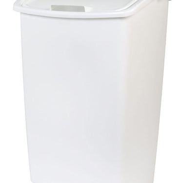 Rubbermaid 11.25 gal White Plastic Swing Out Wastebasket