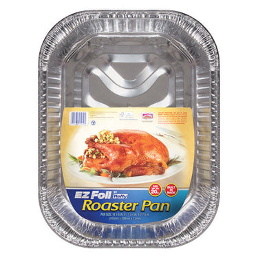 Hefty EZ Foil 11-3/4 in. W X 16-1/8 in. L Roaster Pan Silver