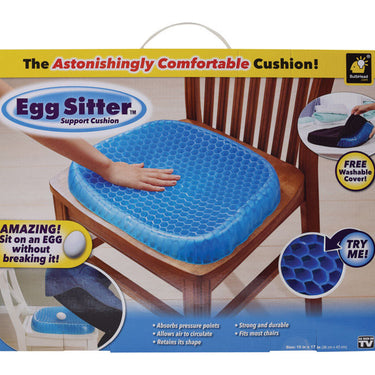 Egg Sitter Astonishingly Comfortable Seat Cushion Polyacrylamide Gel Core 1 pk