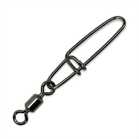 Gamakatsu -6 Cross Lock Snap with Superline Swivel Size 6-80lb