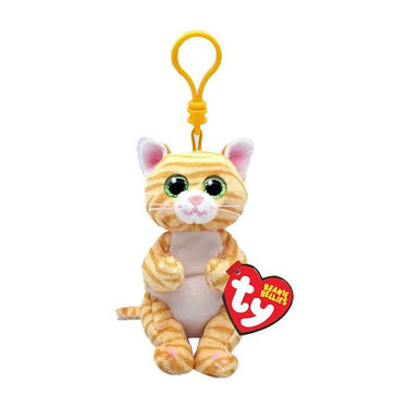 TY Beanie Baby (Beanie Bellies) - MANGO the Gold Tabby Cat