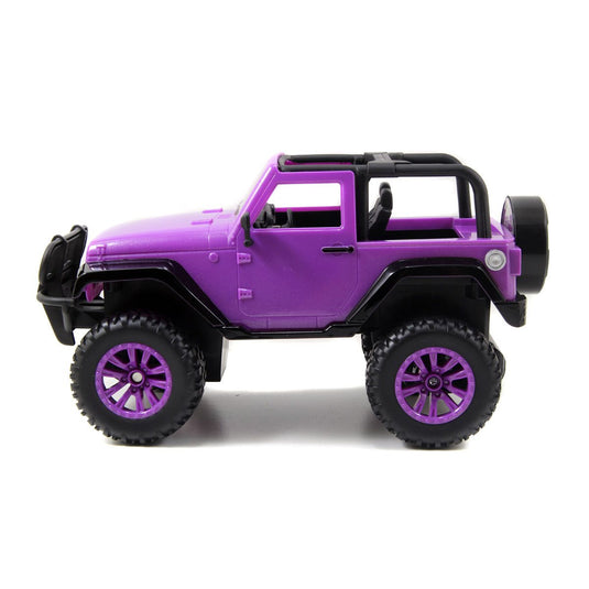 Girlmazing Purple Jeep Wrangler 1:16 Scale Radio Control Vehicle