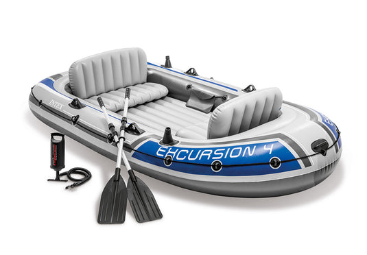 Intex Excursion™ 4 Inflatable Boat Set - 4 Person