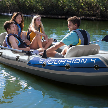 Intex Excursion™ 4 Inflatable Boat Set - 4 Person