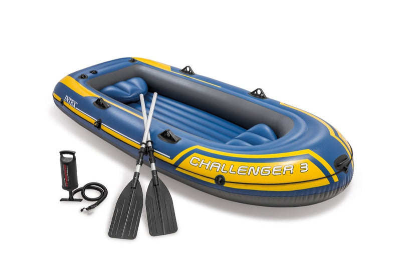 Load image into Gallery viewer, Intex Challenger™ 3 Inflatable Boat Set - 3 Person
