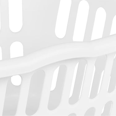 Sterilite White Plastic Laundry Basket