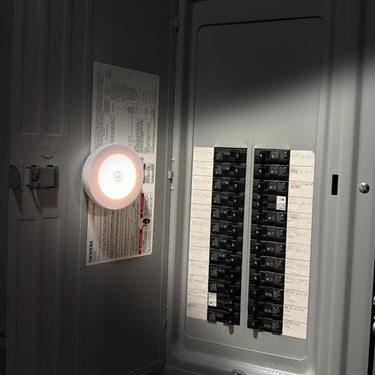Over Lite As Seen On TV White Battery Powered LED Puck Light 1 pk