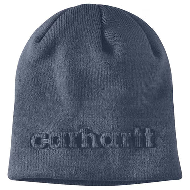 Carhartt Men's Knit Embossed Beanie (Bluestone)