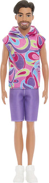 Barbie Ken Fashionistas Doll - Ken Bright Abstract Tee and Shorts