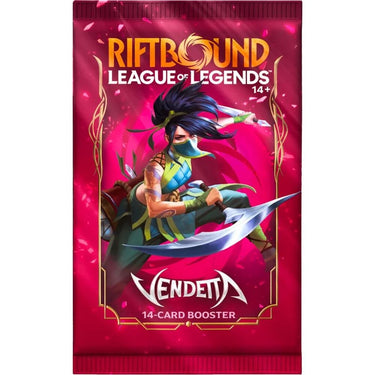 Riftbound: League of Legends Trading Card Game Vendetta Booster Pack [14 Cards]