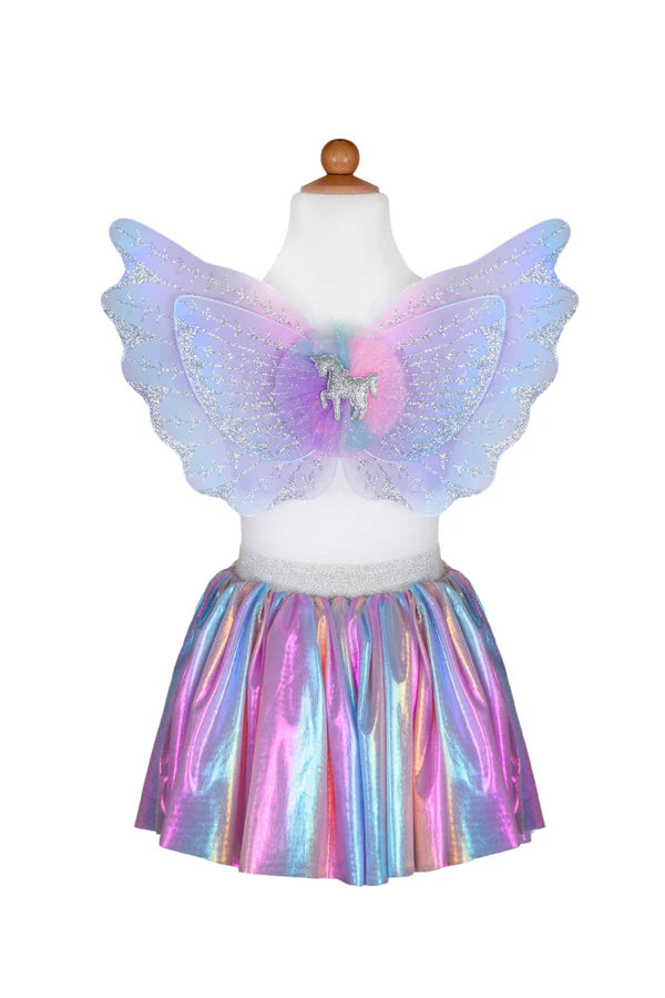 Load image into Gallery viewer, Magical Unicorn Skirt &amp; Wings Pastel
