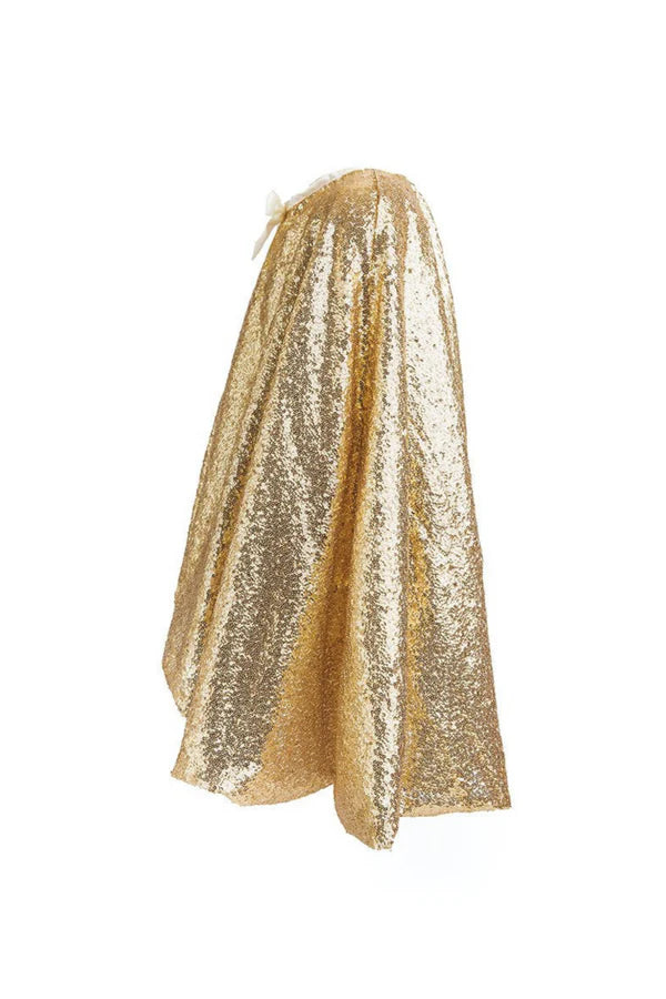 Load image into Gallery viewer, Gracious Gold Sequins Cape
