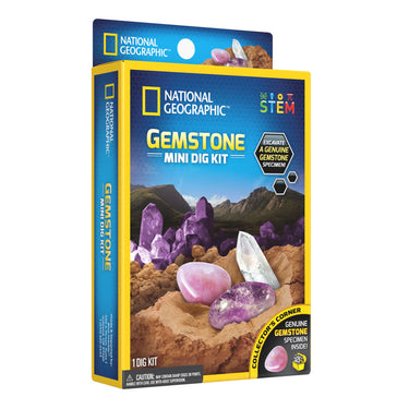 National Geographic Gemstone Mini Dig Kit