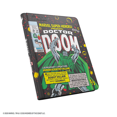 Gamegenic Album: MTG 18-Pocket Zip-Up- Marvel Super Heroes- Doctor Doom/Spider-Man