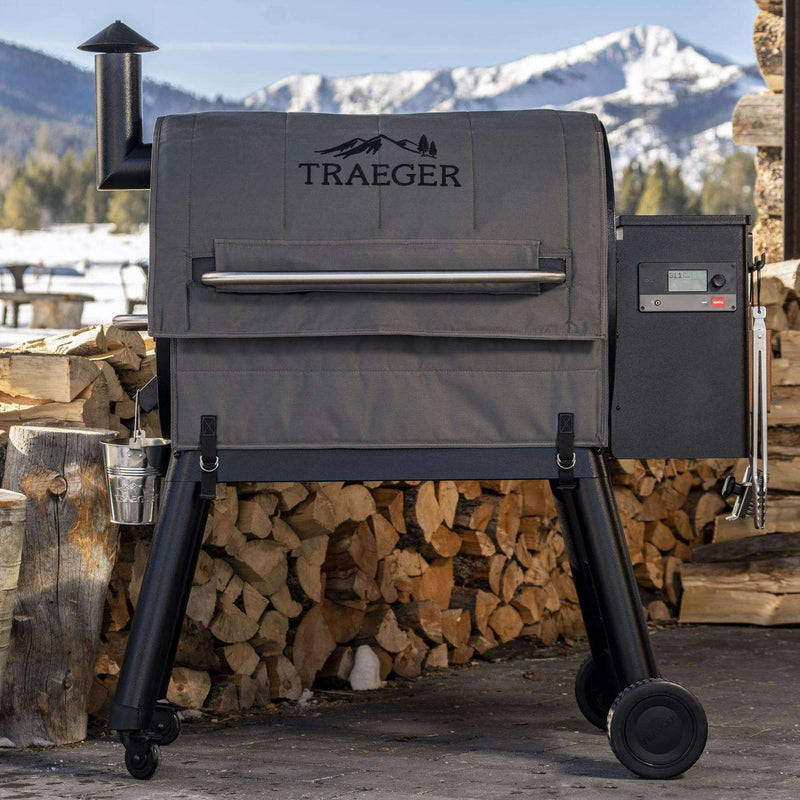 Load image into Gallery viewer, Traeger Gray Grill Insulation Blanket For Pro Series 780
