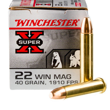 Winchester Super-X Brass .22 Mag 40 Grain FMJ 50rd