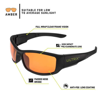 ULTRX Sync Safety Glasses (Amber)