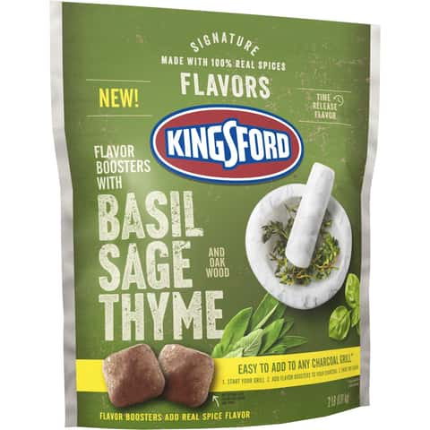 Kingsform Signature Flavors All Natural Basil Sage Thyme Charcoal Briquettes 2 lb