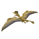 Tan flying reptile figure with wings spread from the Jurassic World Rebirth Frenzy Pack line