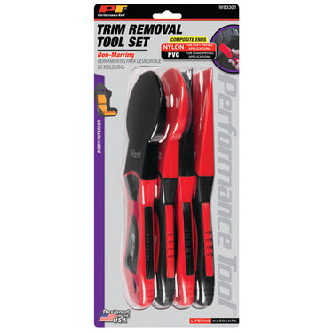 Performance Tool 4 pc. Trim Removal Tool Set