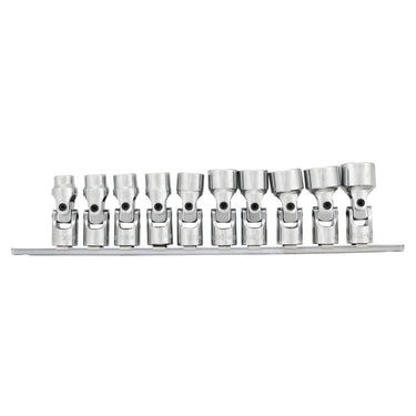 Performance Tool 10 pc. 3/8" Dr. Metric Flex Socket Set