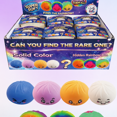 Squishy 3.35" Solid Mystery Dumpling (Blind Box)