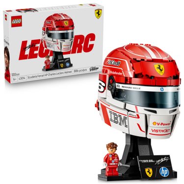 LEGO® Editions Scuderia Ferrari HP Charles Leclerc Helmet