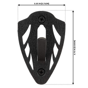 Allen EZ Mount Skull Peg Hook - Black