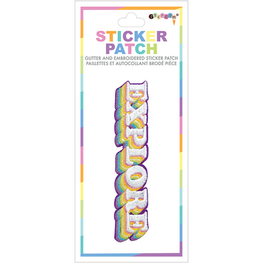 Explore Embroidered Sticker Patch