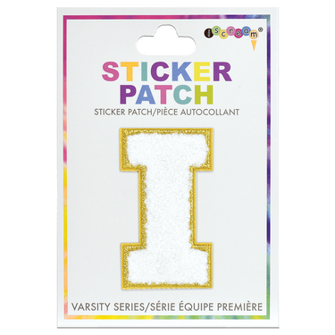 I Initial Varsity Sticker Patch