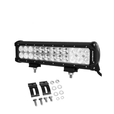 Auxbeam 12 Inch Classic-SM Series Dual Row Led Light Bar 6000k White Combo