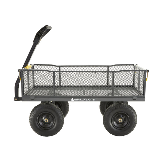 Gorilla Carts Steel Utility Cart 1200 lb. cap.