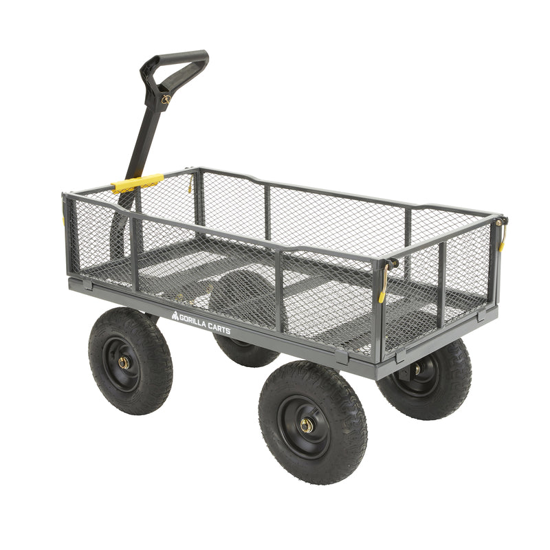 Load image into Gallery viewer, Gorilla Carts Steel Utility Cart 1200 lb. cap.
