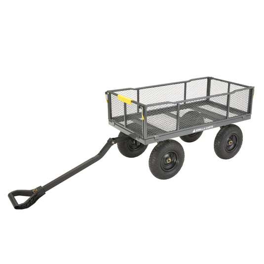 Gorilla Carts Steel Utility Cart 1200 lb. cap.