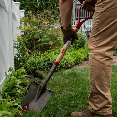 Ace 41.5 in. Steel Garden Spade Wood Handle (In-Store Pickup Only)