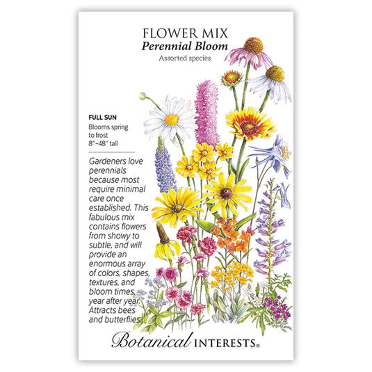 Perennial Bloom Flower Mix Seeds