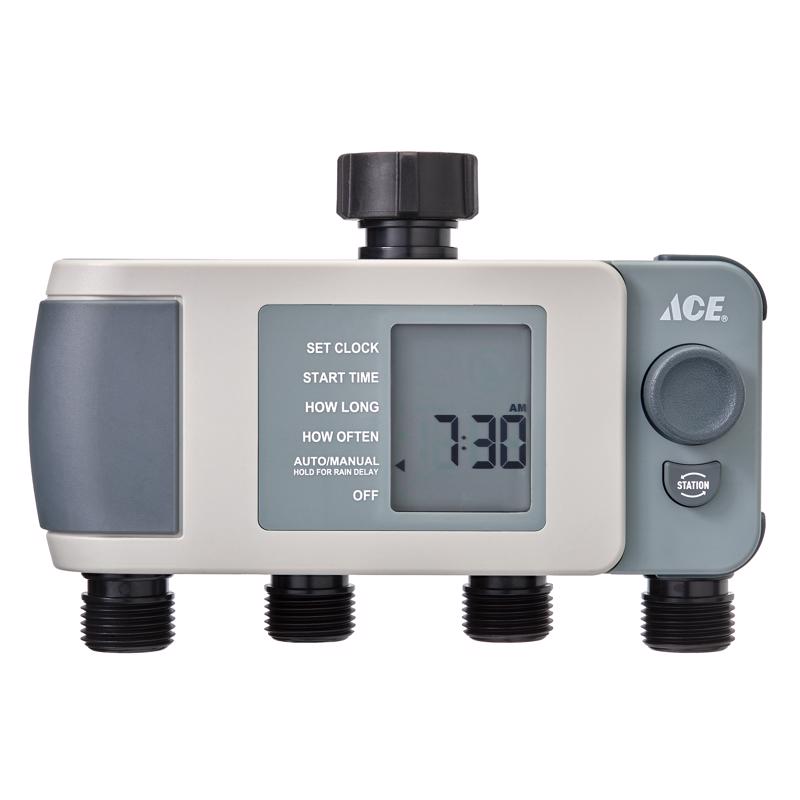Load image into Gallery viewer, Ace HydroLogic Programmable 4 Zone Digital Water Timer
