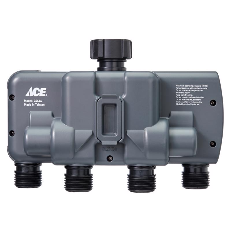 Load image into Gallery viewer, Ace HydroLogic Programmable 4 Zone Digital Water Timer
